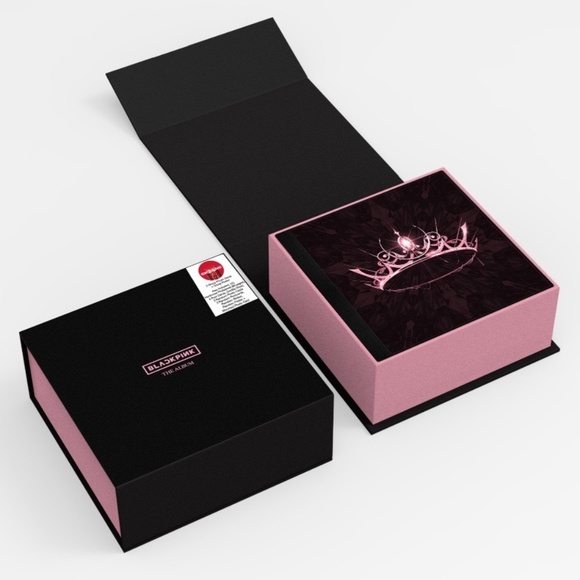 BlackPink 'The Album' CD Box Set Version #1 Matte Black Ltd Exclusive K-POP NEW - Picture 3 of 7